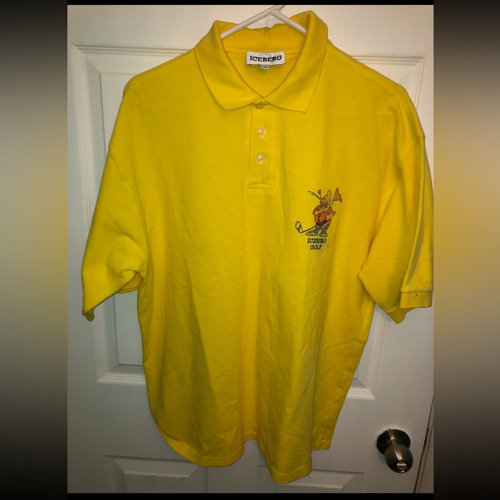 🏌️‍♂️IceBerg History “7 Dwarfs Doc” Vintage Polo Sz XL